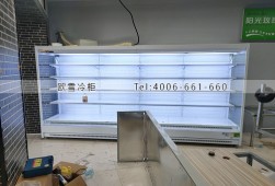 水果柜-福建莆田水果店四米保鲜风幕柜选购