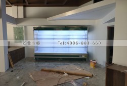 风幕柜-福建泉州水果集合店3米保鲜柜选购