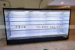 风幕柜-福建漳浦3米5的水果店保鲜展示柜选购
